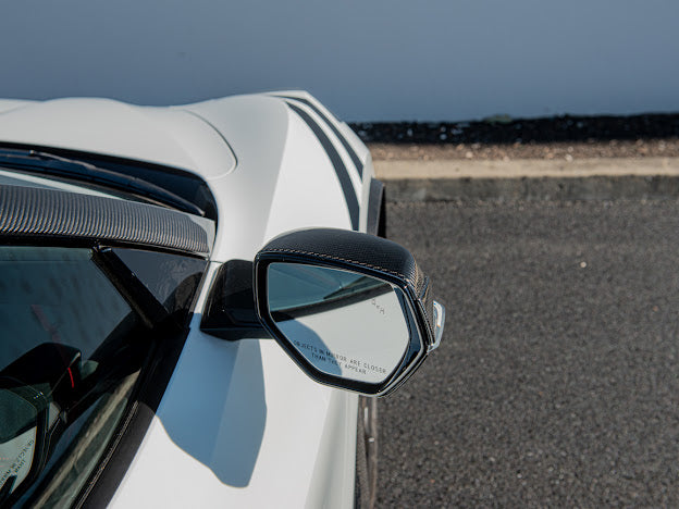 2020+ CORVETTE C8 | CARBON FIBER UPPPER AND / OR LOWER MIRROR COVERS