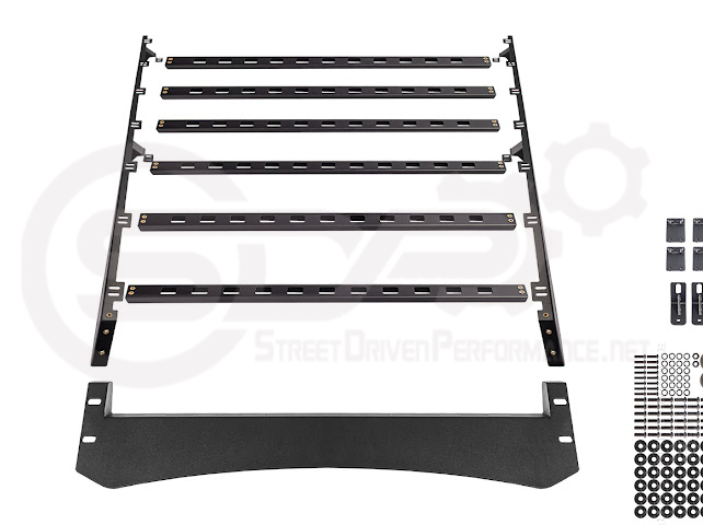 2010-2024 Toyota 4Runner | Carbon Steel Black Top Roof Rack Cargo Carrier