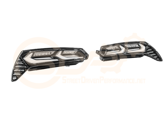 2014-2019 CORVETTE C7 SMOKE / CLEAR LENS REAR TAILLIGHT