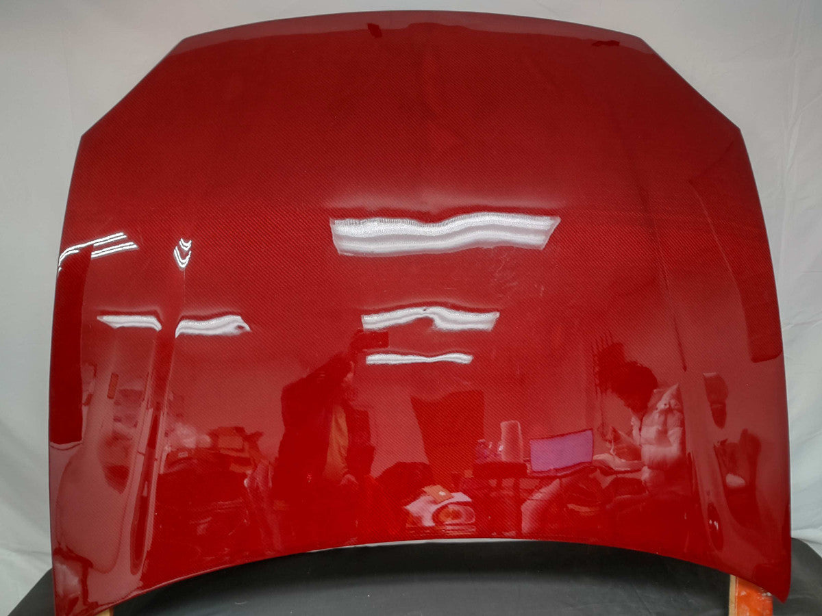 AC209HCK - Advan OEM Design 1993-1997 Honda Del Sol RED KEVLAR Fiber Hood