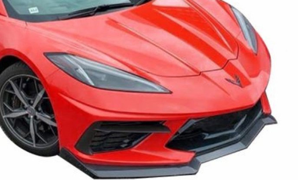 AC4011FLCD - 2020-2024 Corvette C8 5VM Pre-PREG FORGED DRY CARBON Front Lip