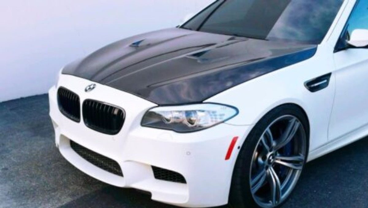 Advan Carbon RAD 2009-2017 BMW 5 Series F10 F11 M5 550 538 528 Models Carbon Hood Carbon Fiber Hood