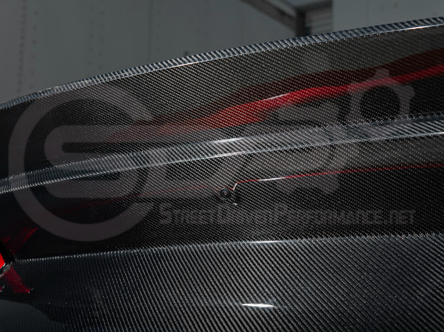2024-Up Ford Mustang S650 | Factory Integrated Ducktail Style Carbon Fiber Replacement Rear Trunk Lid