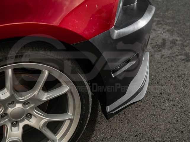 2010-2014 MUSTANG S197 | GT500 STYLE FRONT BUMPER COVER UPPER LOWER GRILLE LIP SPLITTER