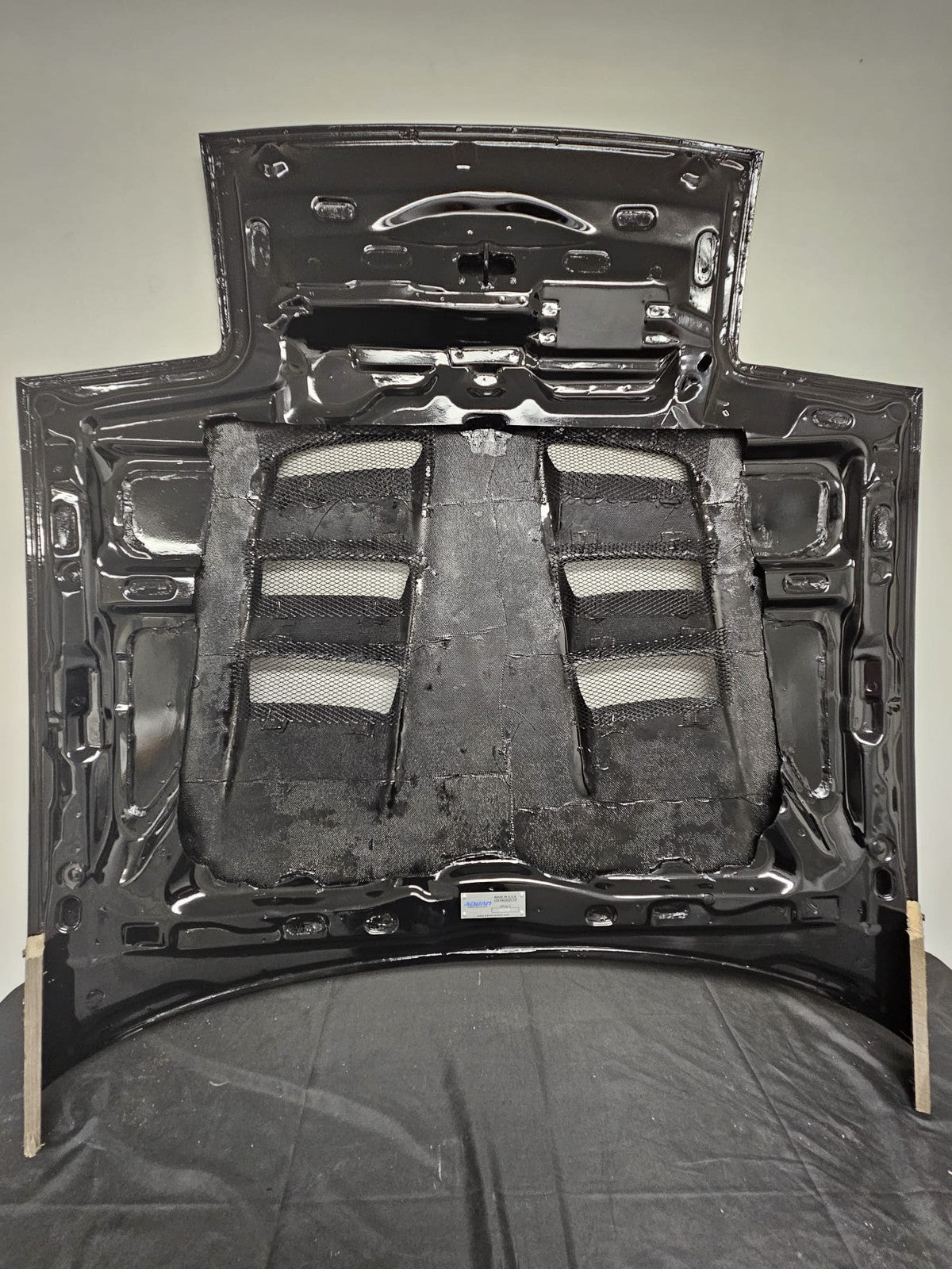 AC700HCV - Advan KS Vented Design 1986-1991 Mazda RX-7 FC Carbon Fiber Hood