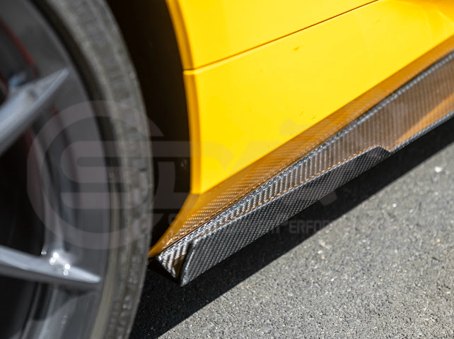 2023-UP CHEVROLET CORVETTE C8 Z06 & E-RAY | SDP PERFORMANCE TRACK STYLE SIDE SKIRTS ROCKER PANEL GROUND EFFECTS