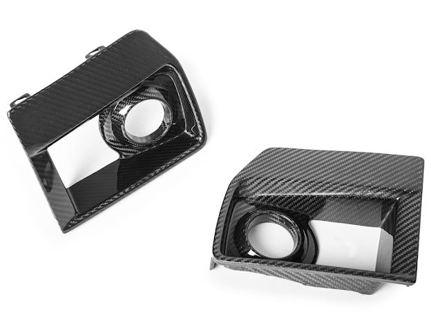 2009-2015 Cadillac CTS-V V2 - Carbon Fiber Fog Light Bezels / Covers