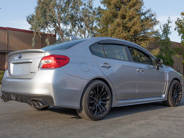 2015-2021 SUBARU WRX STI | MUFFLER DELETE QUAD TIPS CAT-BACK EXHAUST WITH CHROME TIPS