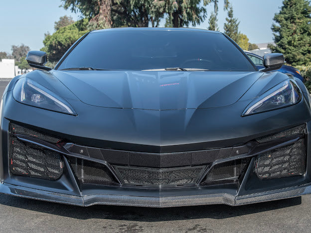 2023+ CHEVROLET CORVETTE C8 Z06 | FRONT RADIATOR MESH GRILLE INSERT GUARD SET