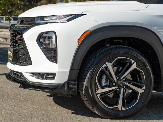 2021-Up Trailblazer RS | Performance Style GLOSSY BLACK Front Lip Splitter Ground Effects