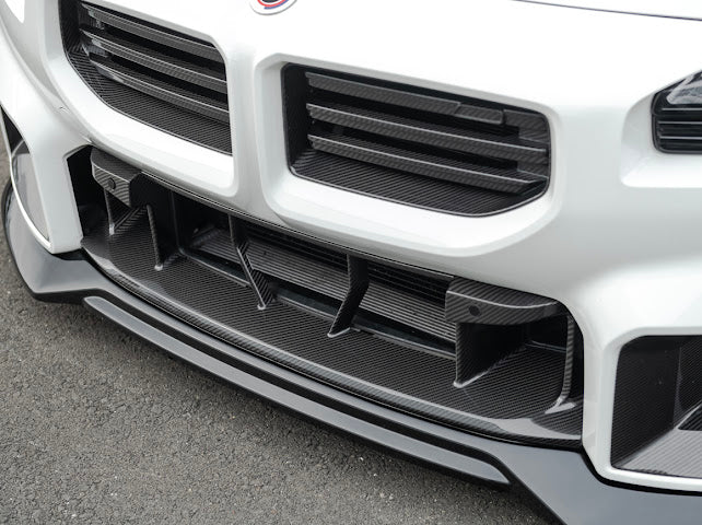 2023-Up BMW G87 M2 | M-Performance Style Carbon Fiber Front Lower Center Grille Replacement