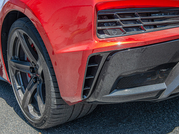 2023+ CHEVROLET CORVETTE C8 Z06 |REAR DIFFUSER SIDE VENT COVER PAIR