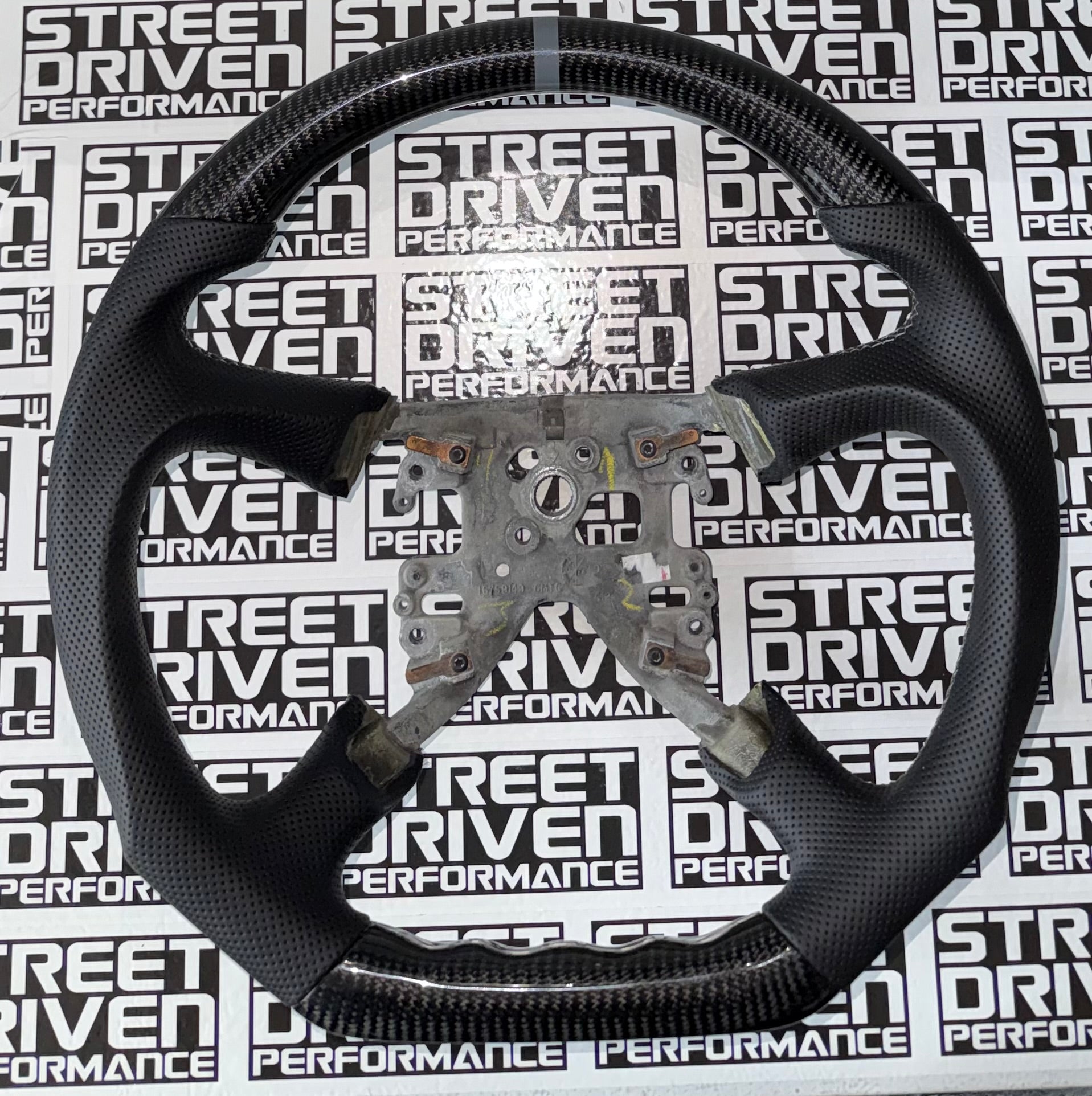 RCSB, NBS Truck, GMC Sierra /Yukon, Chevrolet Silverado, Cadillac Escalade - Carbon Fiber or Leather Steering Wheel with Perforated or Smooth Leather Hand Grips (IN STOCK READY TO SHIP)