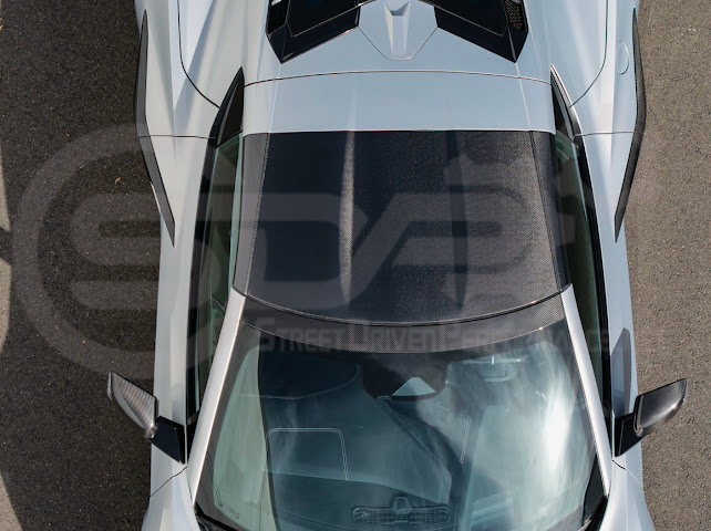2020-Up Chevrolet Corvette C8 Coupe | CARBON FIBER Replacement Top Targa Roof Panel