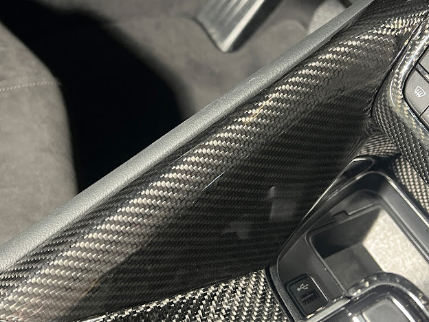2020-Up Toyota GR Supra A90 A91 |Factory Style CARBON FIBER Center Console Side Panel Gear Shift