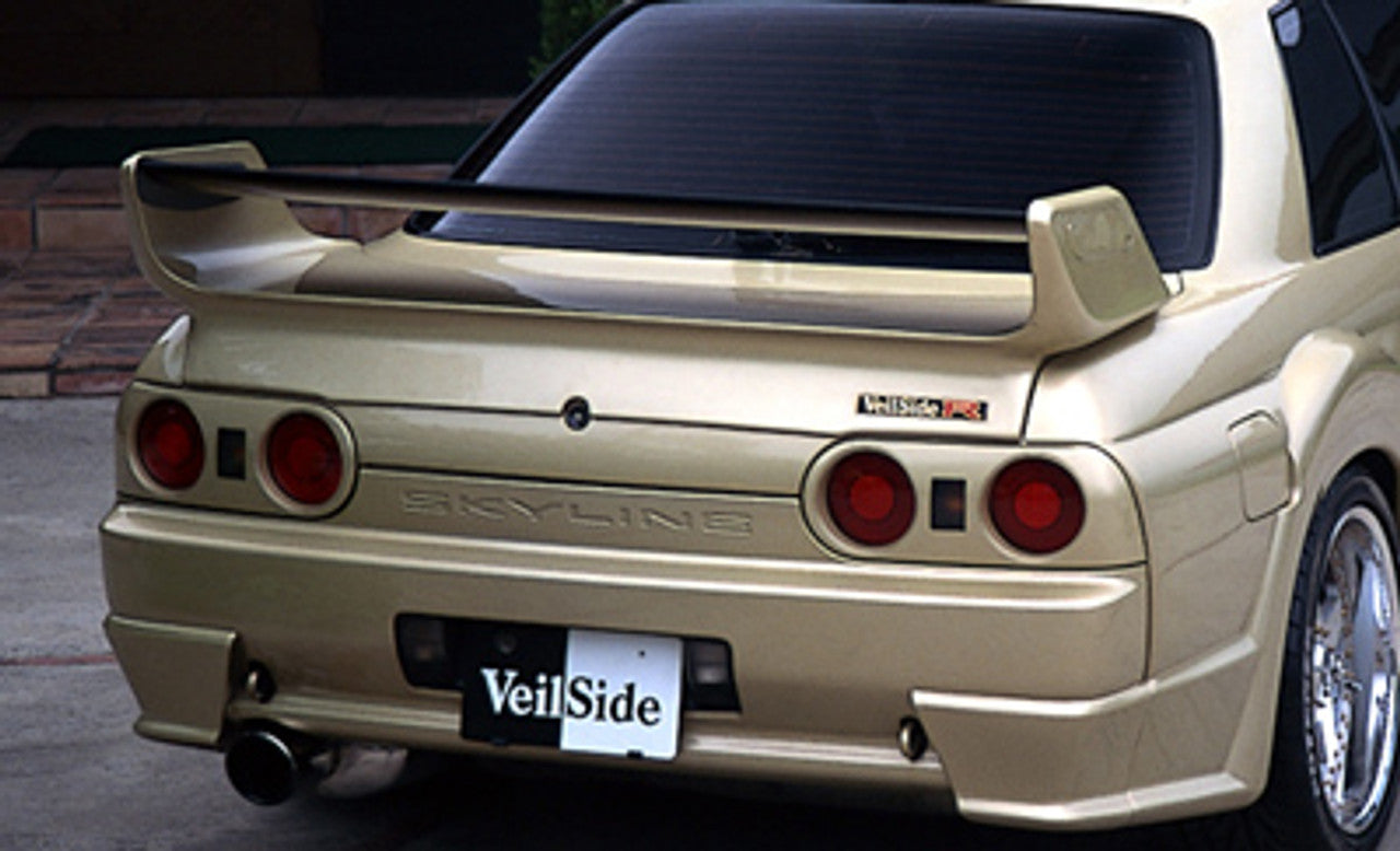 VeilSide 1989-1994 Nissan Skyline GTR JDM BNR32 E-IV Model Rear Wing (FRP)
