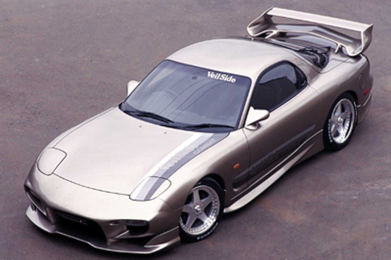 VeilSide 1993-2002 Mazda RX7 FD3S C-I Model Rear Wing with Kevlar Top Blade (FRP& Kevlar)