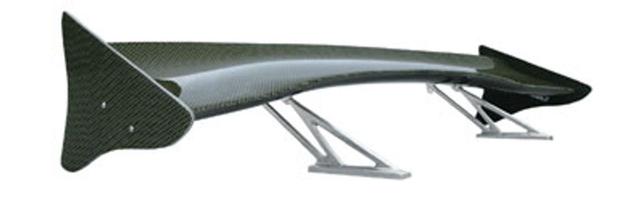 VeilSide Universal GT WING Type-IV FRP with Aluminum Legs (FRP)