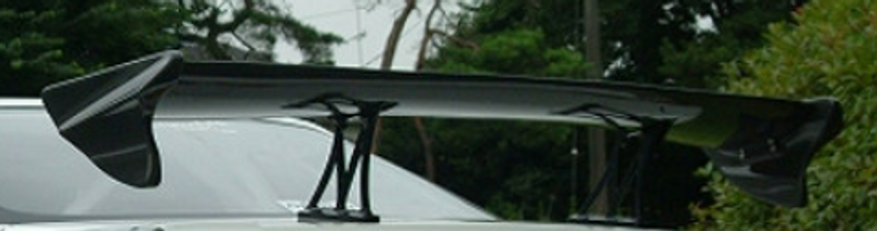 VeilSide 2000-2002 Hyundai Tiburon Turbulence K01R Model CARBON GT-Wing with Aluminum Legs (CARBON)