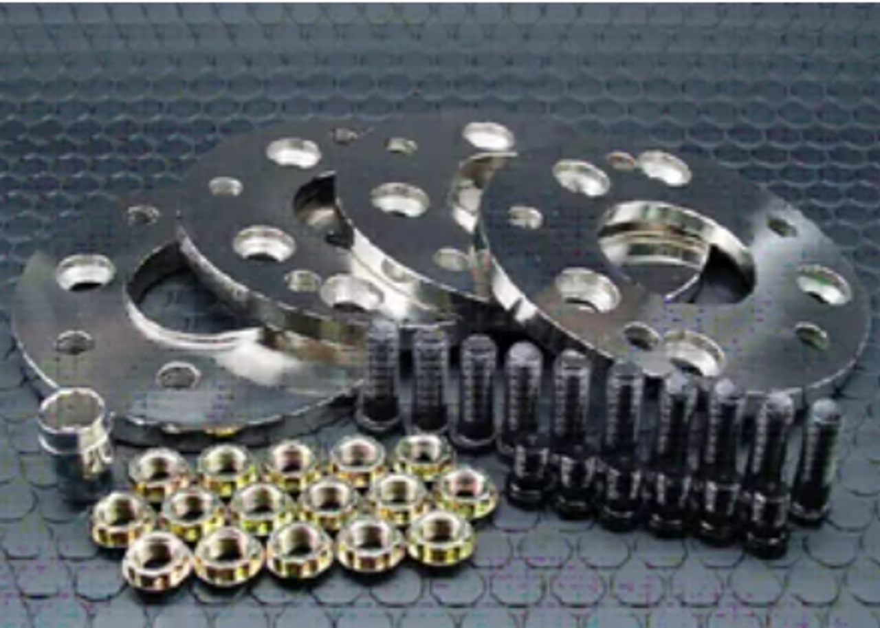 VeilSide 2000-2005 Toyota MR-S ZZW30 Fortune 01 Model Wheel Spacers Kit- Made Specially to Fit Perfectly for This Fortune Kit (4 Pieces Set)