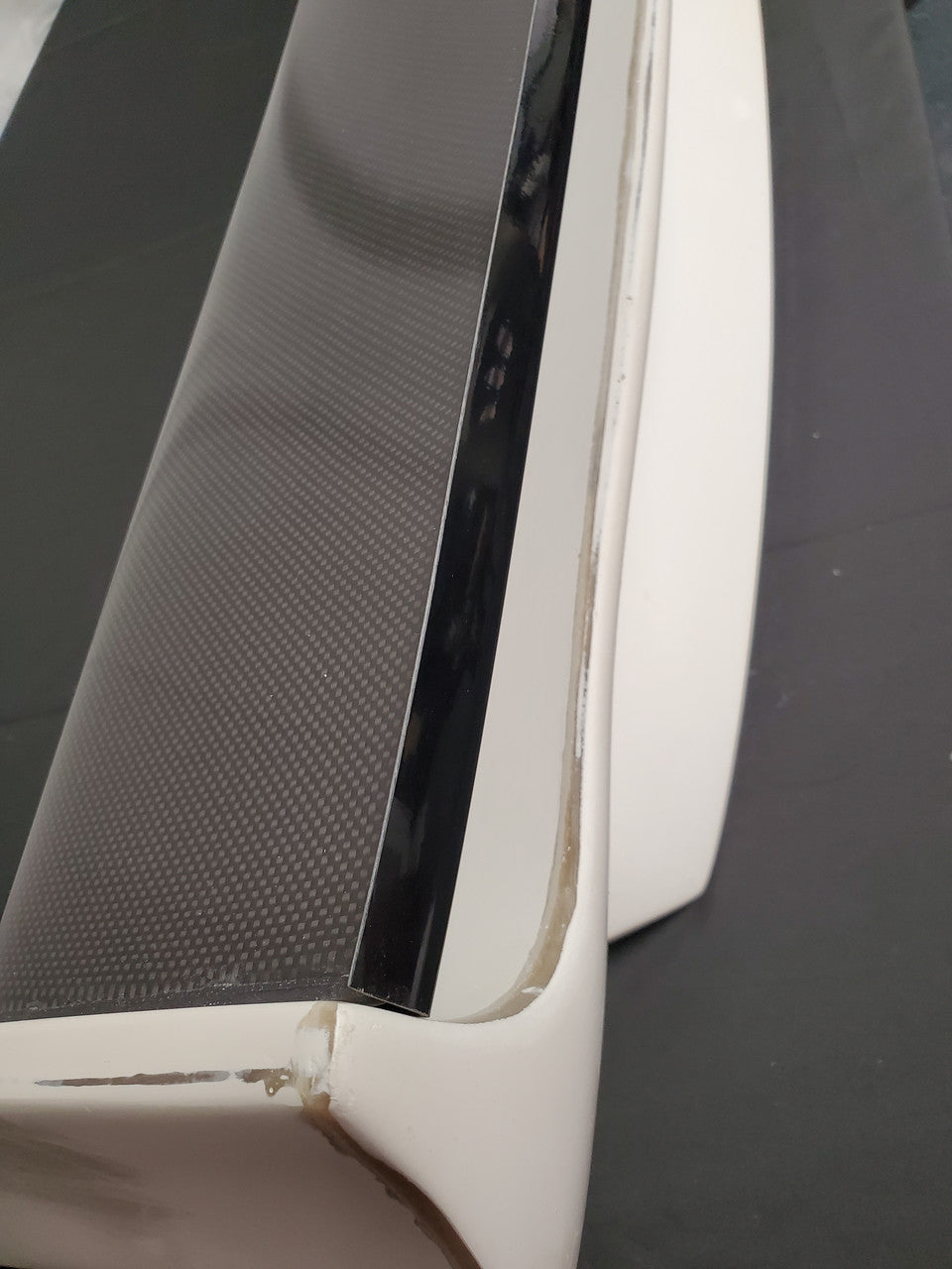 VeilSide 2003-2008 Nissan 350Z Fairlady Z Z33 Ver. I Model FRP Rear Wing with CARBON Top Blade (FRP & CARBON)