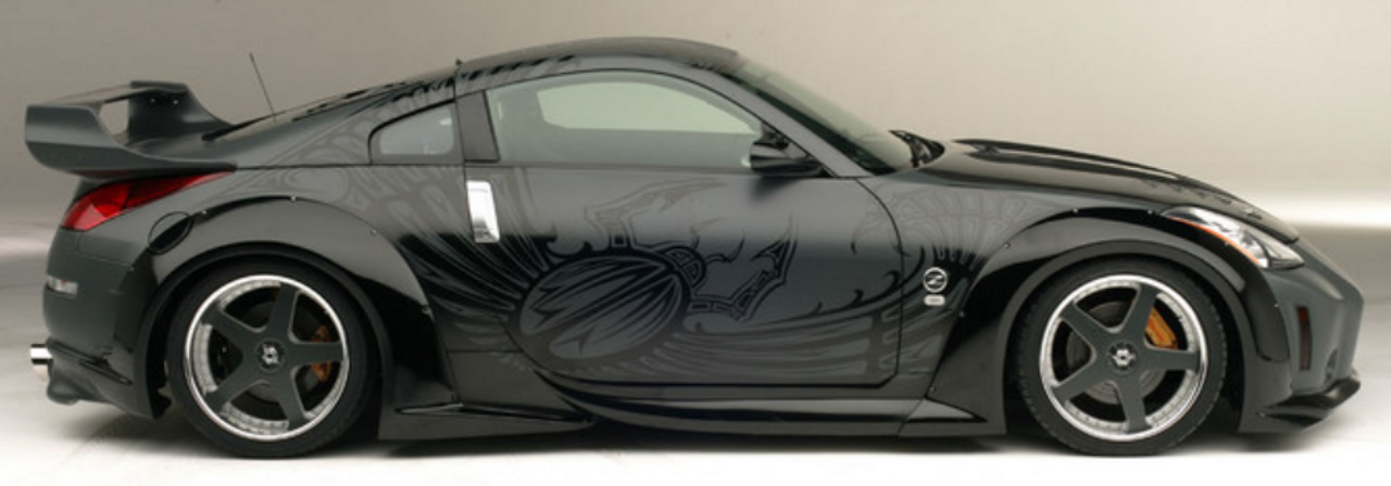 VeilSide 2003-2008 Nissan 350Z Fairlady Z Z33 Ver. III Model Carbon Over Fenders (CFRP)