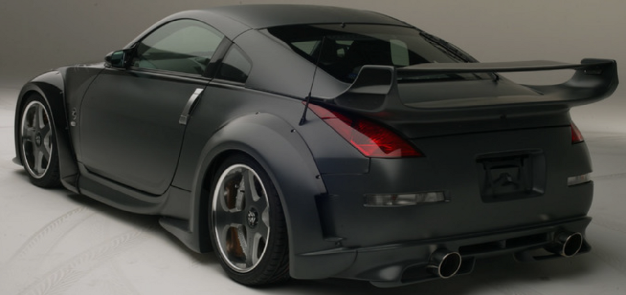 VeilSide 2003-2008 Nissan 350Z Fairlady Z Z33 Ver. III Model Carbon Over Fenders (CFRP)