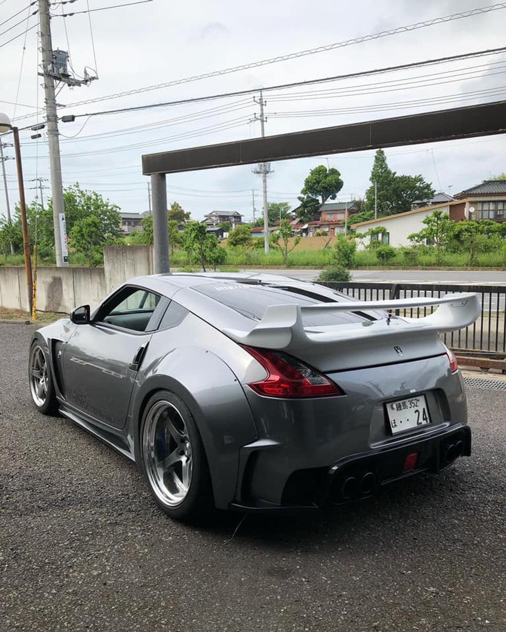 VeilSide 2009-2023 Nissan 370Z Ver. I Model Complete Kit (FRP) 6 Pieces Front Bumper NO LED, Pair of Side Skirts & Rear Bumper (Side Skirts Does Not Fit Nismo Model)
