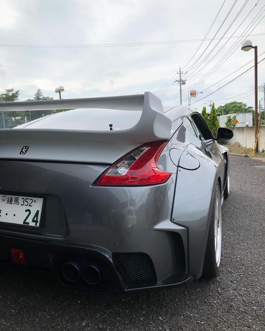 VeilSide 2009-2023 Nissan 370Z Ver. I Model Complete Kit (FRP) 6 Pieces Front Bumper NO LED, Pair of Side Skirts & Rear Bumper (Side Skirts Does Not Fit Nismo Model)