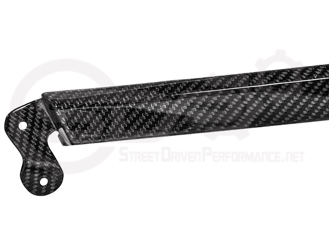 2023-Up Corvette C8 Z06 | Factory Style CARBON FIBER Front Grille License Holder Tow Trim