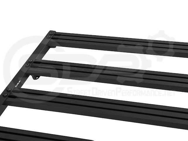 2016-2023 Toyota Tacoma | Extreme Off-Road Version 2 Carbon Steel Black Top Roof Rack Cargo Luggage Carrier