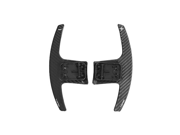 2020-Up Toyota GR Supra A90 A91 | JDM Factory Style CARBON FIBER Steering Wheel Paddle Shifter Cover (Pair)