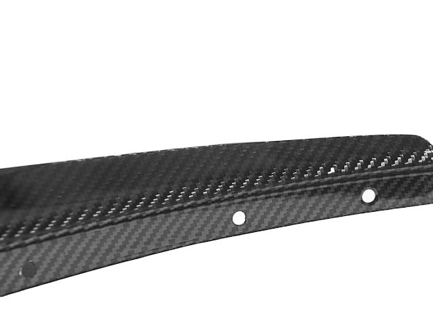 2019 CHEVROLET CORVETTE C7 ZR1 CARBON FIBER FRONT SPLITTER SIDE WINGLET EXTENSIONS (PAIR)