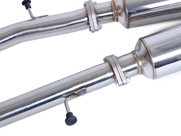 2017-PRESENT INFINITI Q50 2WD 2.5" STAINLESS STEEL RESONATED MID PIPE