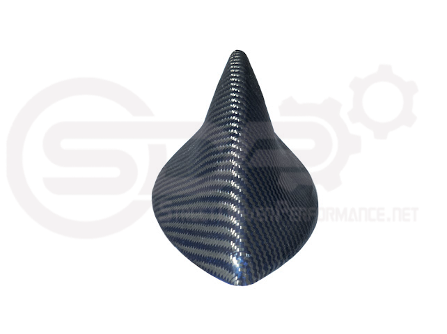 2014-Up Cadillac ATS CTS CT4 CT5 Blue Carbon Fiber Shark Fin Antenna Cover