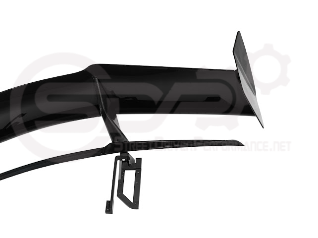 2020-UP CORVETTE C8 STINGRAY & Z51 | ZR1 STYLE CARBON FLASH REAR HIGH WING SPOILER BRACKET