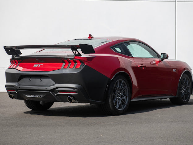 2024-Up Ford Mustang S650 | Factory Style PRIMED BLACK Rear Bumper Cover Replacement