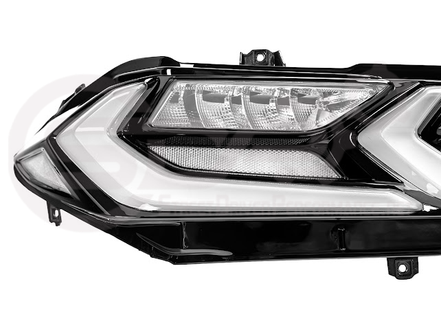 2020-Up Chevrolet Corvette C8 | Euro Style Sequential Signal LED Rear Taillights Pair (Clear or Smoke Lenses)