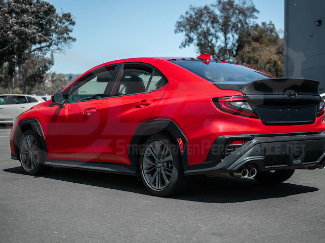 2022-Up Subaru WRX | JDM Style Carbon Fiber Rear Trunk w/ Integrated Spoiler Wing