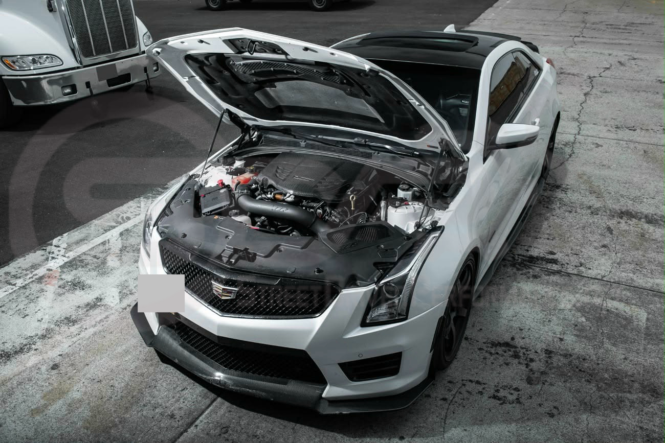 2016+ Cadillac ATS/ATS-V Sedan and Coupe | Carbon Fiber SDP Engine Cover