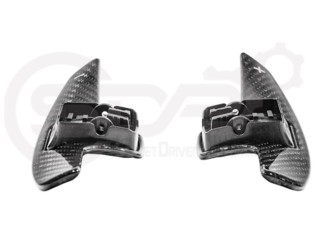 2014-2019 CHEVROLET CORVETTE C7 | CARBON FIBER FACTORY EXTENDED STYLE PADDLE SHIFTERS PAIR