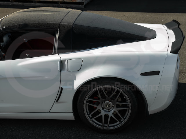 2005-2013 Corvette C6 | ZR1 Extended Style Rear Wing Wickerbill Spoiler (Matte or Gloss Black)