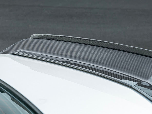 2016-2019 Cadillac ATS-V Sedan  | Wickerbill Trunk Spoiler Wing Carbon Fiber