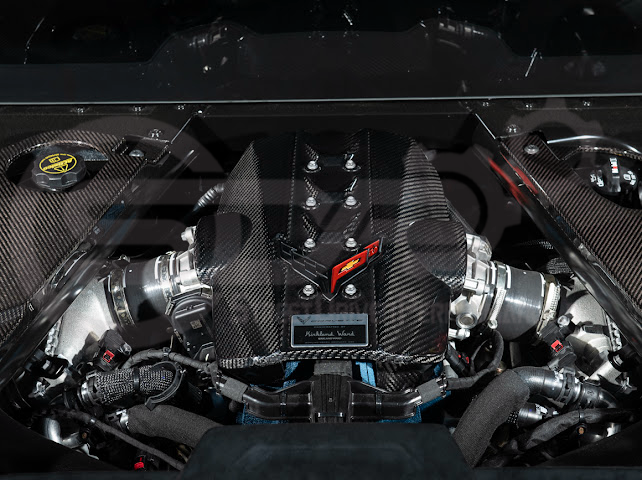 2025-Up Chevy Corvette C8 ZR1 | Dry Carbon Fiber Rear Engine Cover One-Piece