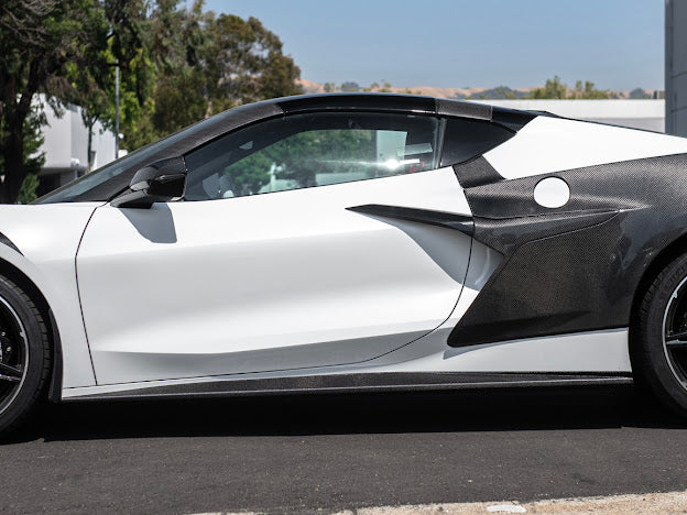 2020+ CHEVROLET CORVETTE C8 | SDP PERFORMANCE STYLE SIDE SKIRTS ROCKER PANELS GROUND EFFECTS