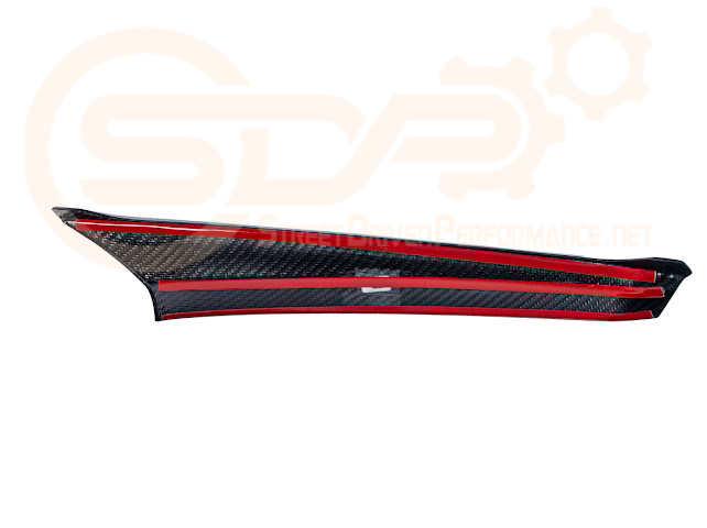 2020-Up Corvette C8 | CARBON FIBER Center Console Armrest Right Trim Panel Cover