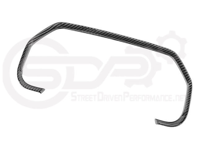 2021-UP FORD F-150 / F-150 LIGHTNING DRY CARBON FIBER DASHBOARD INSTRUMENT CLUSTER GAUGE PANEL TRIM OVERLAY