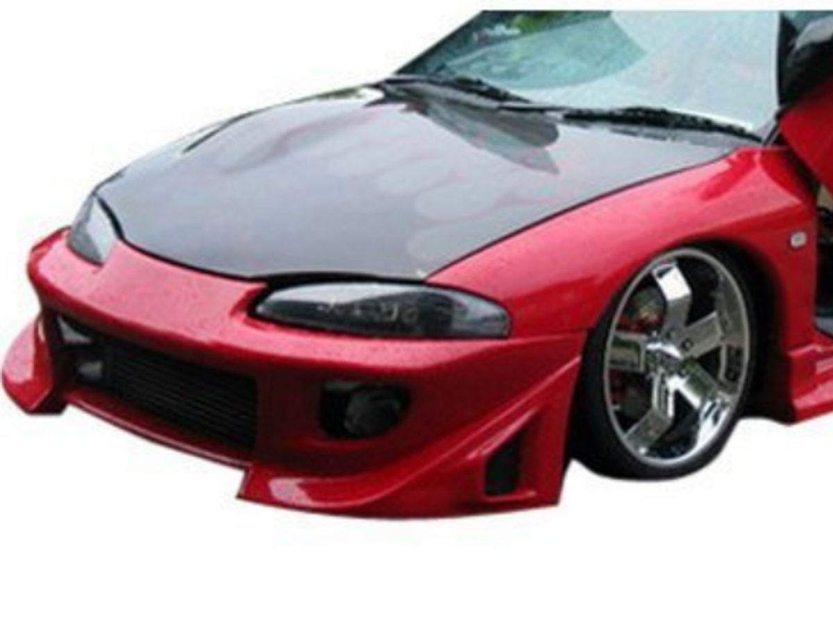 Battle  Mitsubishi Eclipse 1995-1999 / Eagle Talon 1995-1998 Polyurethane Front Bumper