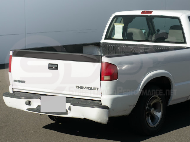 1994-2004 Chevrolet S-10 Street Series MATTE BLACK Rear Tailgate Trunk Spoiler Wing