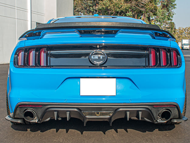 2015-17 FORD MUSTANG | RTR PERFORMANCE PACKAGE 3PCS BUMPER DIFFUSER